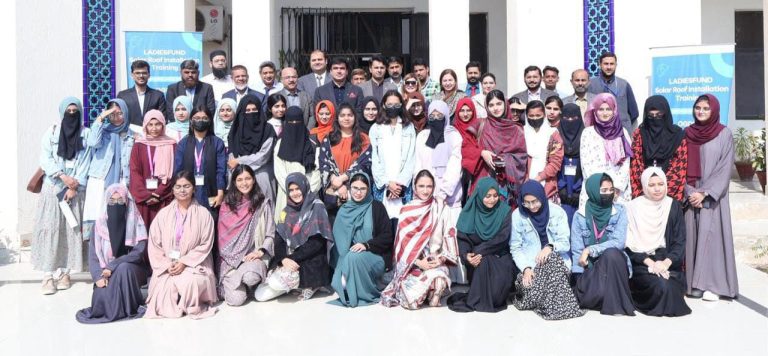 Solar training for women engineers Pakistan