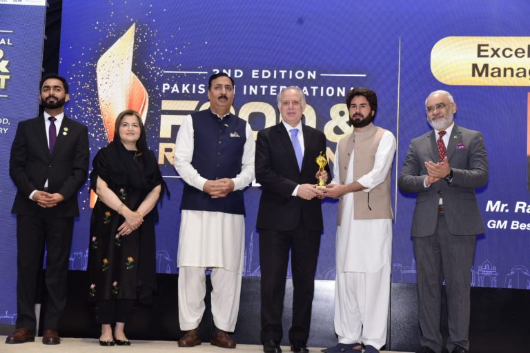 Rashid Rauf Bandy of Best Western Premier Islamabad Honored at 2nd Pakistan International Food & Restaurant Awards 2026 Pakistan International Food & Restaurant Awards 2026