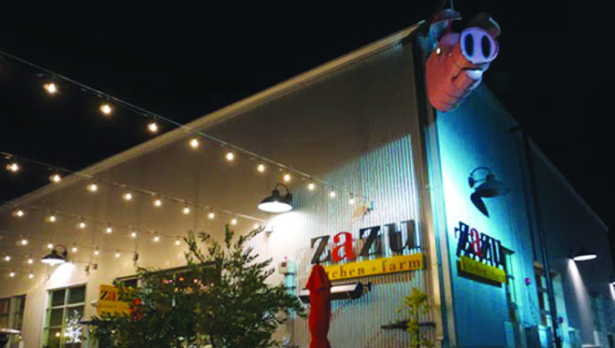 Zazu, a well known Sonoma Valley restaurant