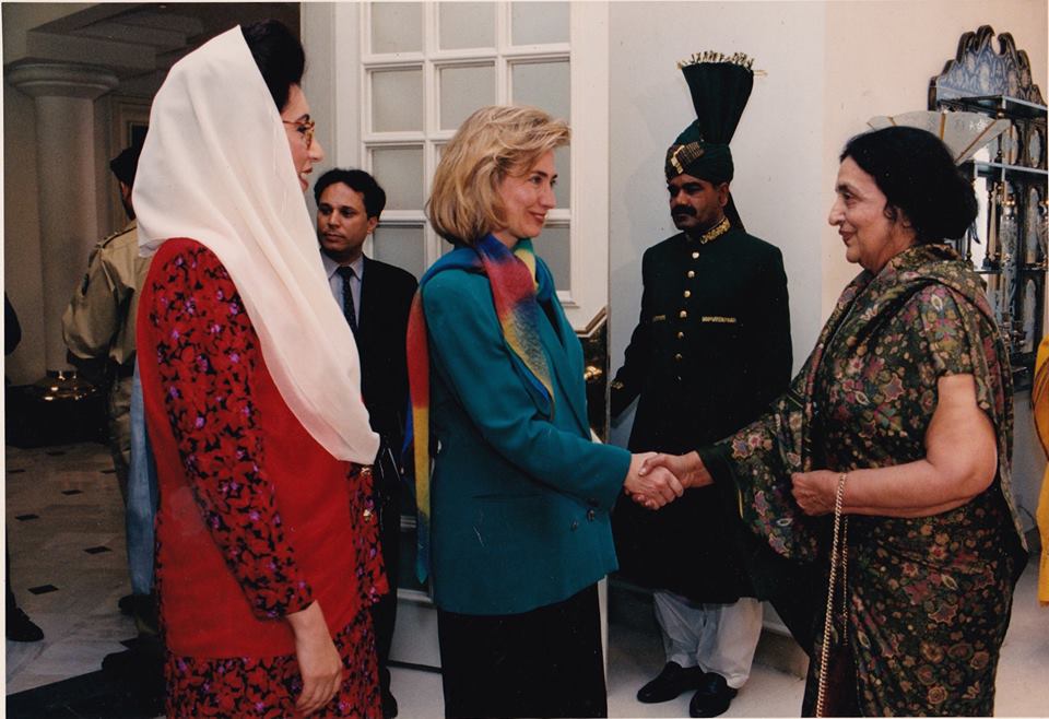 Benazir, Hillary & Tahira
