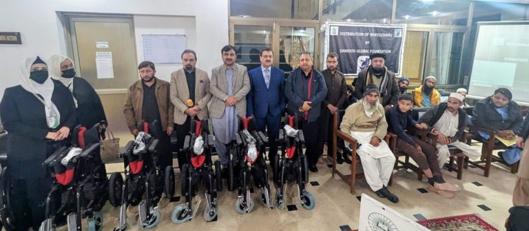 Dawood Global wheelchair distribution KPK