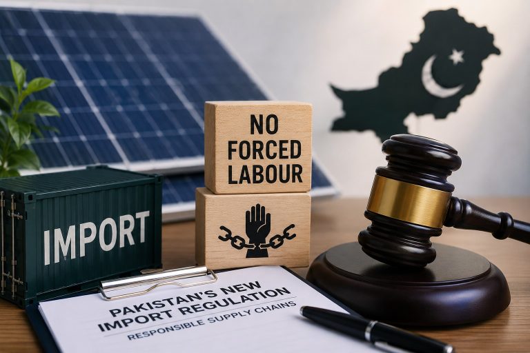 Pakistan’s New Forced Labour Import Regulation Encourages Greater Transparency in Solar Supply Chains Pakistan solar supply chain