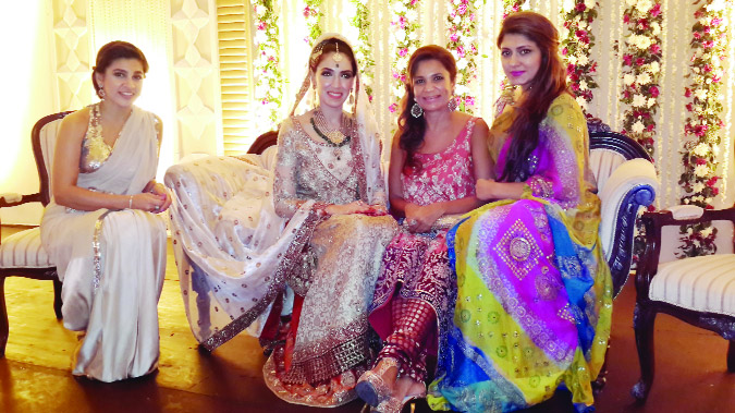 Raana Khan, Maheen Karim, Frieha Altaf & Sanam Agha