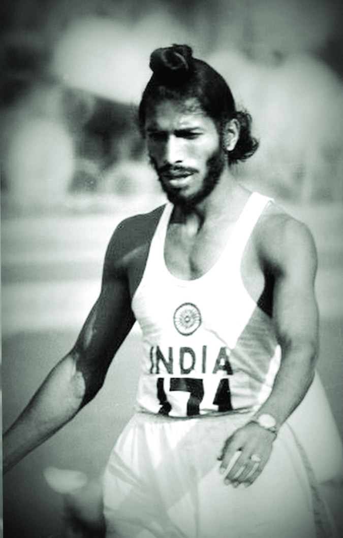 A young Milkha Singh
