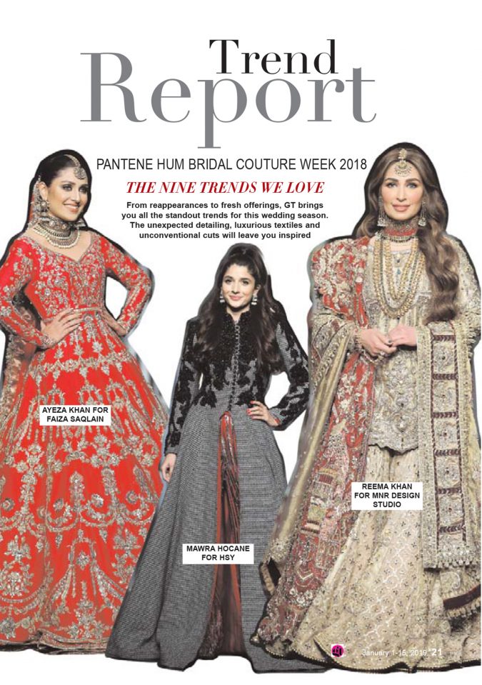 Trend Report: Pantene hum bridal couture week 2018
