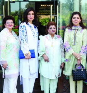 Zehra Valliani, Shireen Saifullah, Sameena Valliani & Samina Saifullah