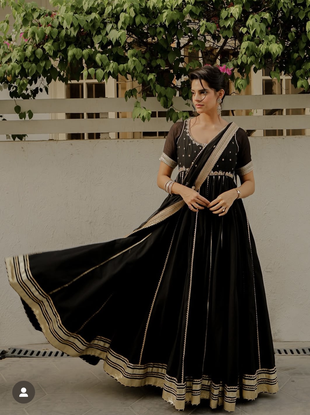 Sanam Saeed Outfit: Mariyam D. Rizwan