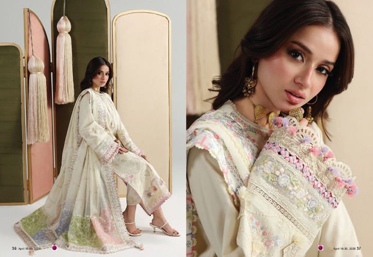 QALAMKAR Festive Lawn