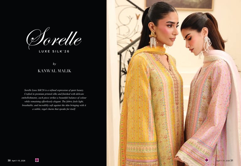 SORELLE Luxe Silk'26 By Kanwal Malik