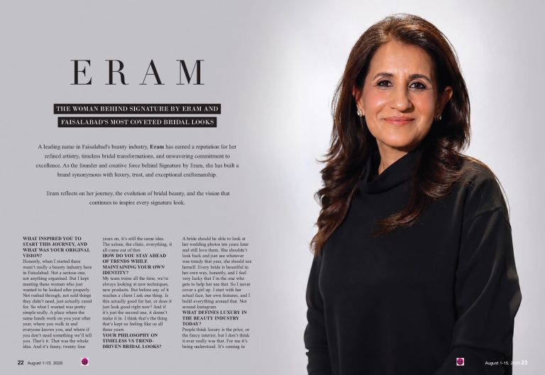 ERAM In Conversation with The Visionary Behind Signature by Eram Signature by Eram