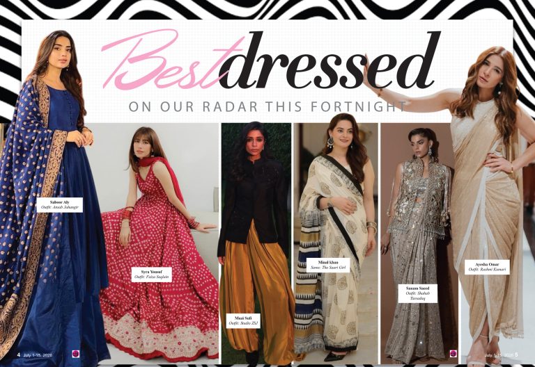 BEST DRESSED On our radar this fortnight