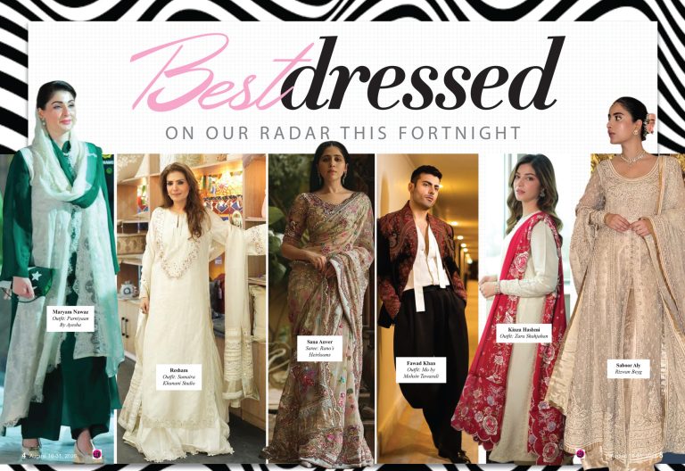 BEST DRESSED On our radar this fortnight
