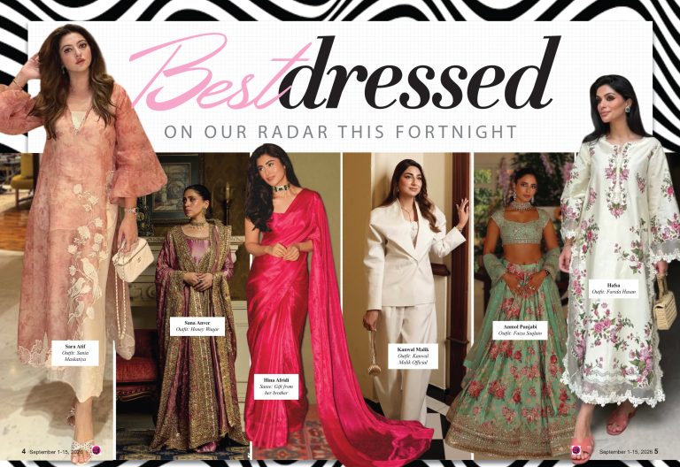 BEST DRESSED On our radar this fortnight